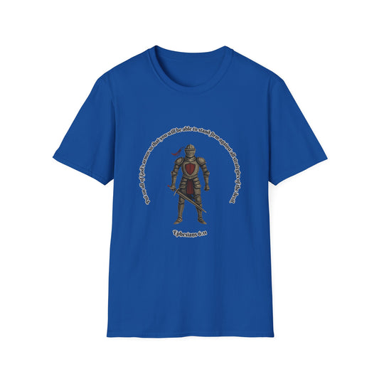 Armor of God Against The Devil Unisex Softstyle T-Shirt Ephesians 6:11