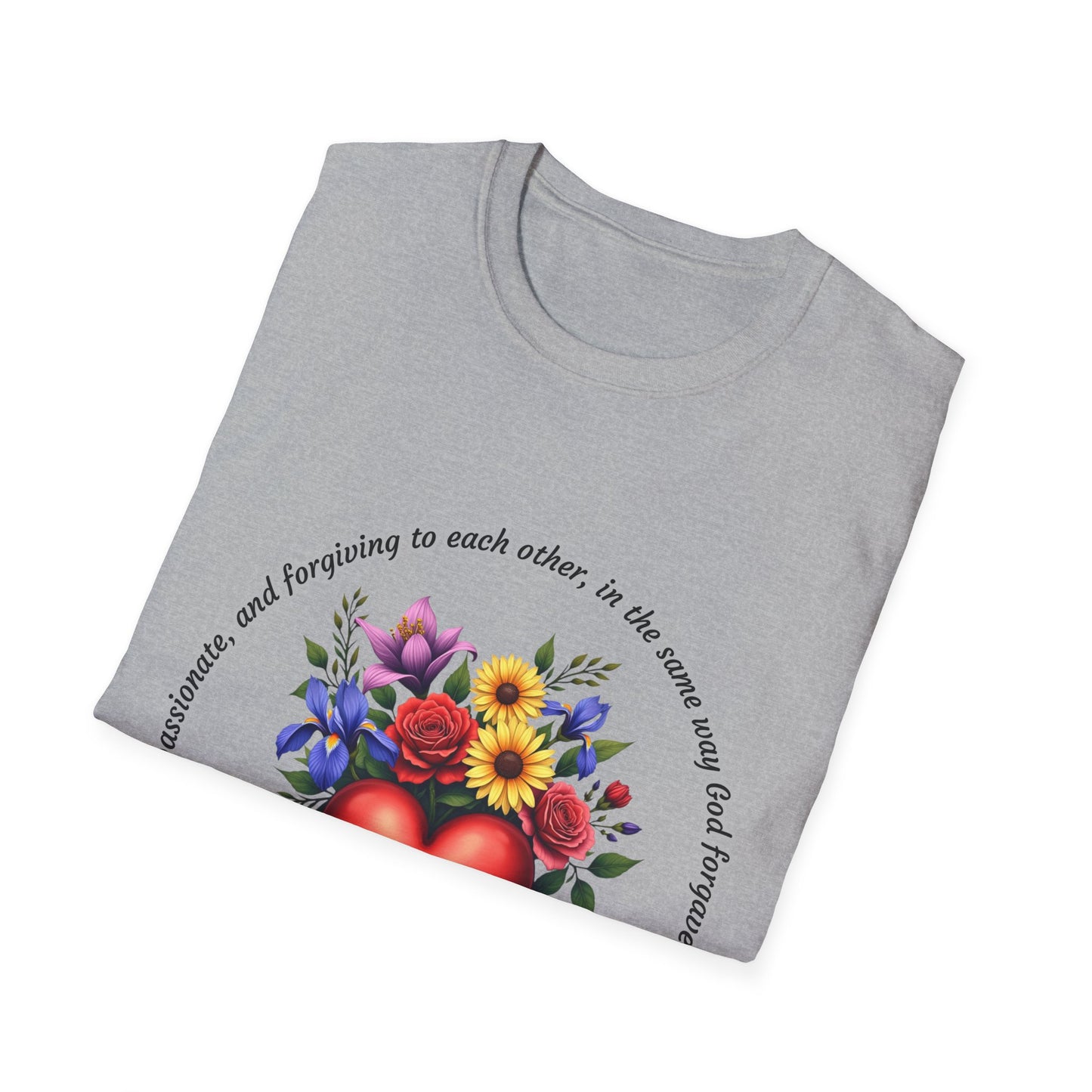 Be Kind to Each Other Unisex Softstyle T-Shirt Ephesians 4:32