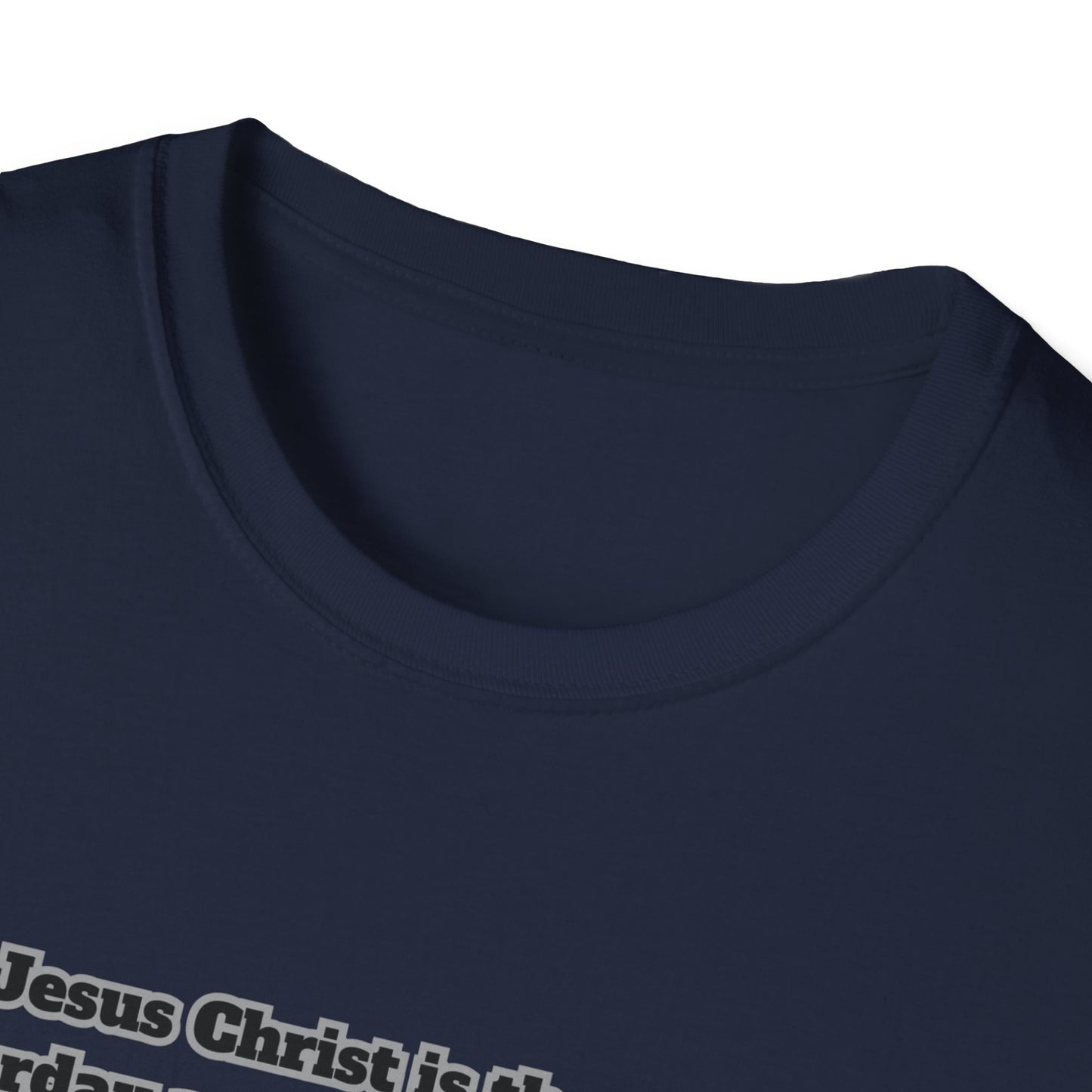 Christ Is The Same Inspirational Jesus T-Shirt | Unisex Softstyle Tee with Scripture Hebrews 13:8