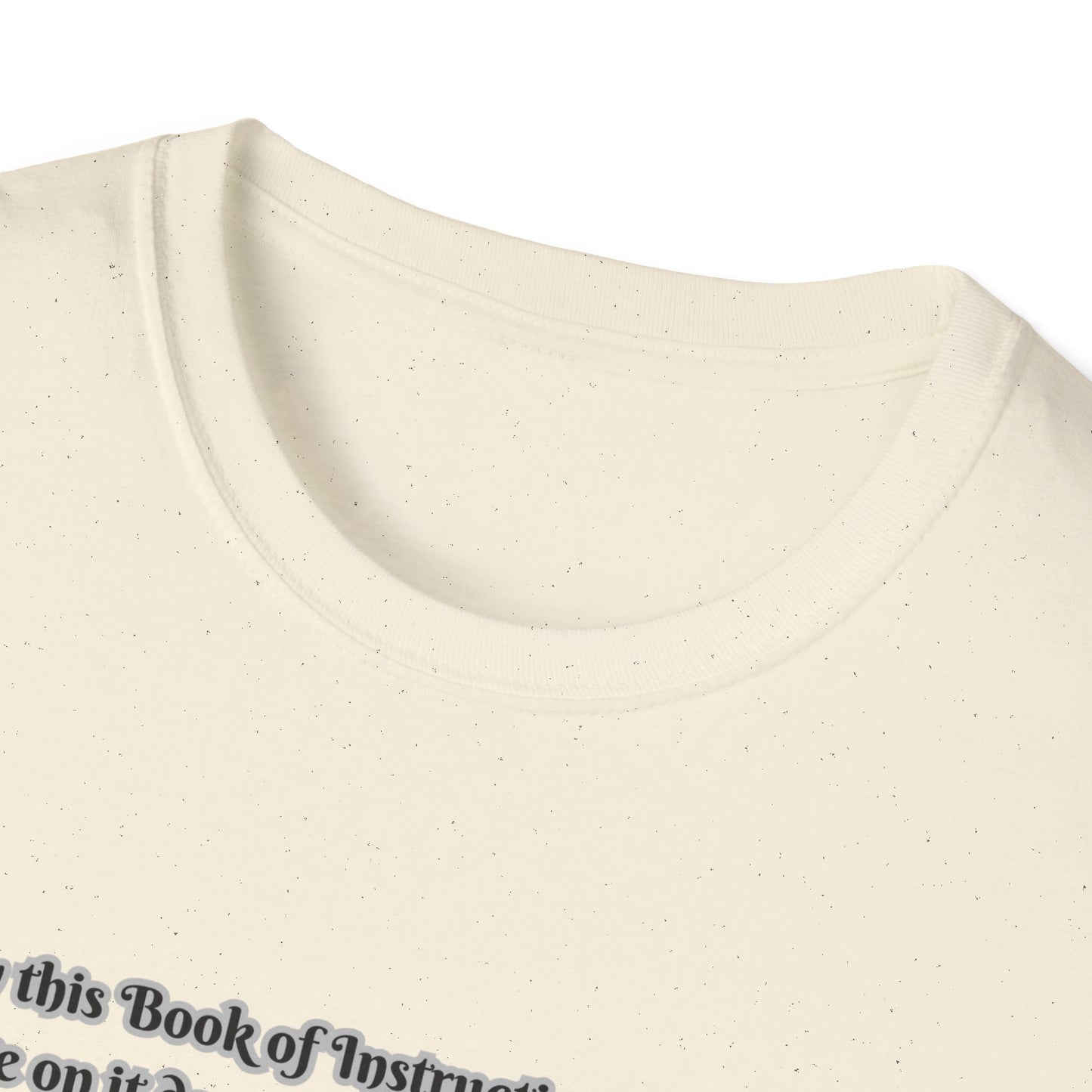 Book of Instruction Faith~Inspired Unisex Softstyle T-Shirt - Joshua 1:8