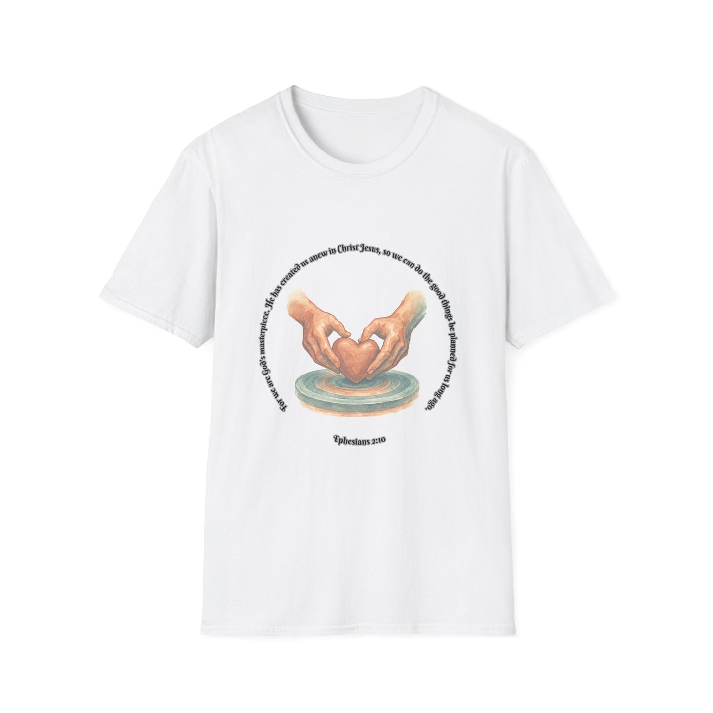 Gods Masterpiece Heartfelt Connection Unisex T-Shirt Ephesians 2:10