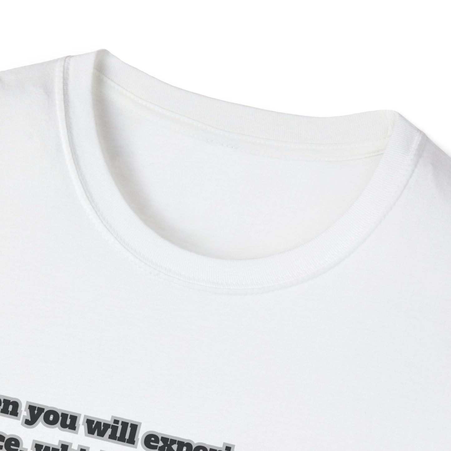 Gods Peace Guard Your Heart Inspirational Unisex Softstyle T-Shirt with Philippians 4:7 Design