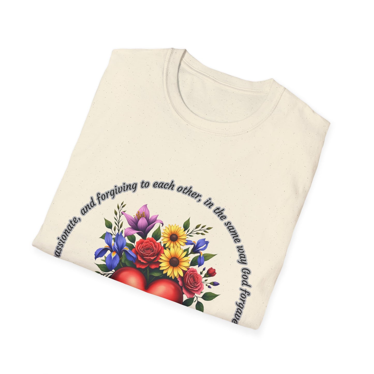 Be Kind to Each Other Unisex Softstyle T-Shirt Ephesians 4:32