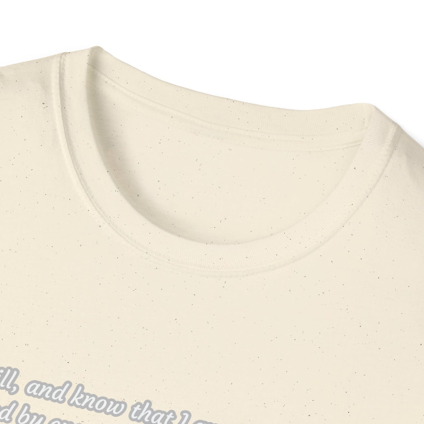 Be Still and Know Unisex Softstyle T-Shirt Psalm 46:10