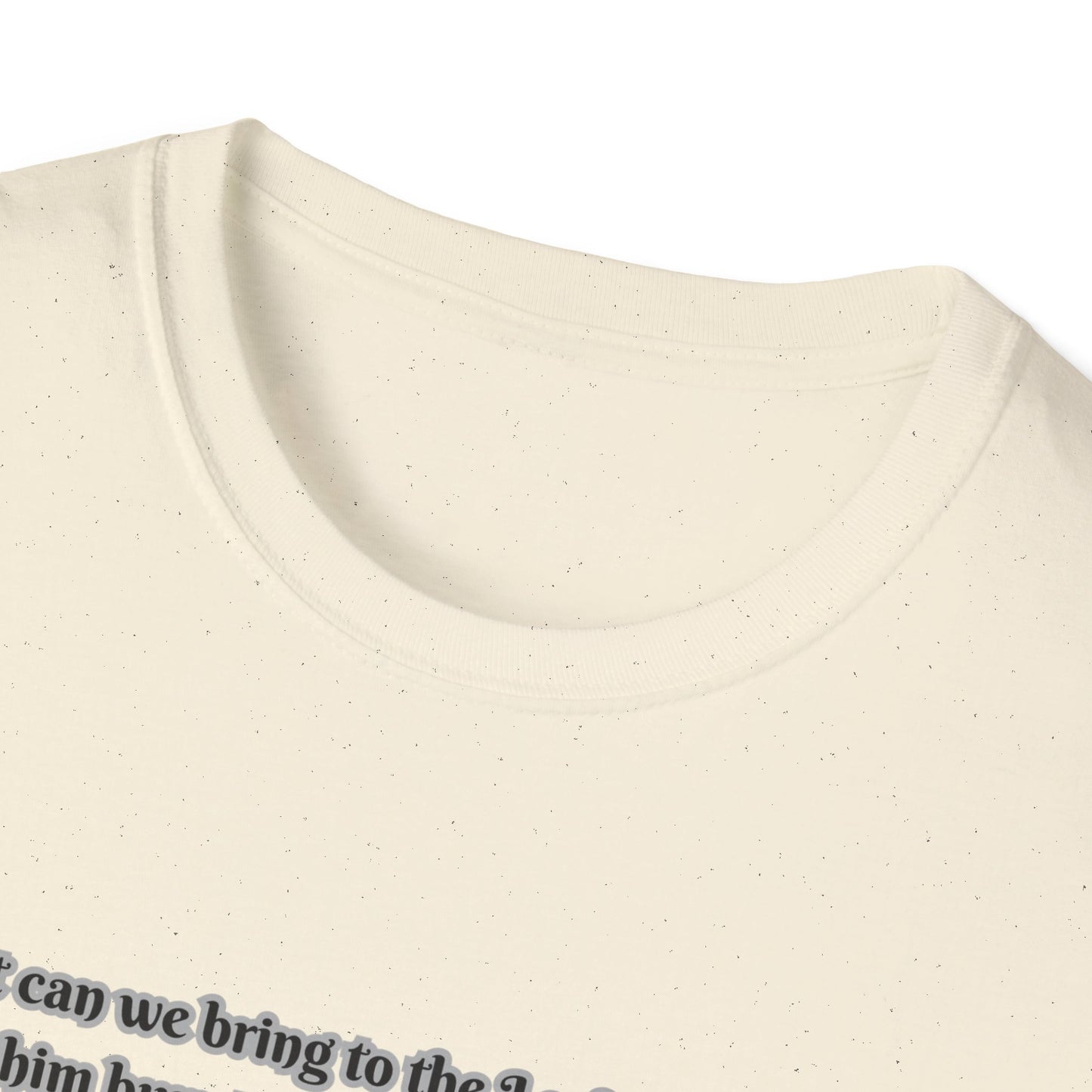 What Can We Bring Inspirational Quote Unisex Softstyle T-Shirt Micah 6:6