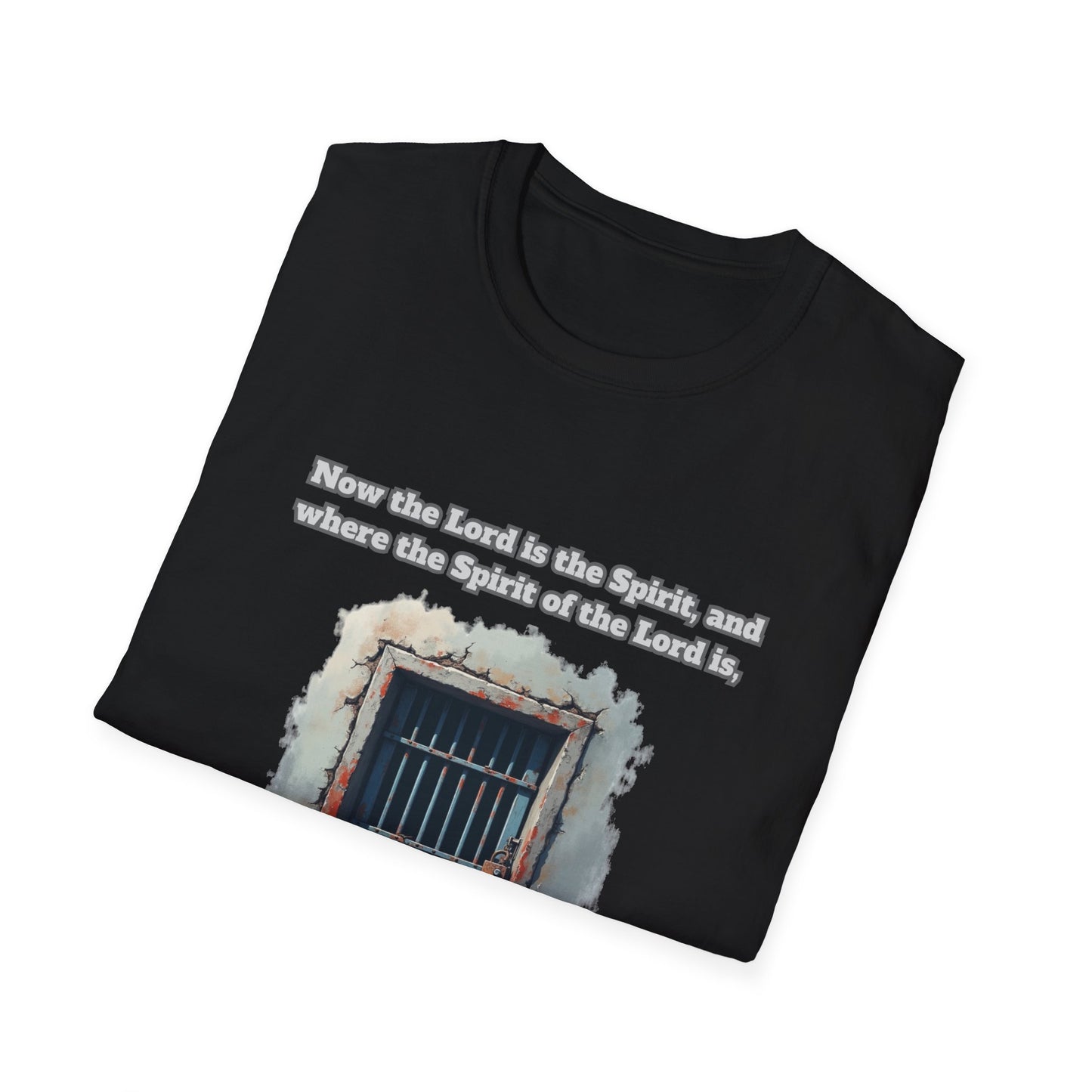 Freedom in the Spirit Unisex Softstyle T-Shirt 2Corinthians 3:17