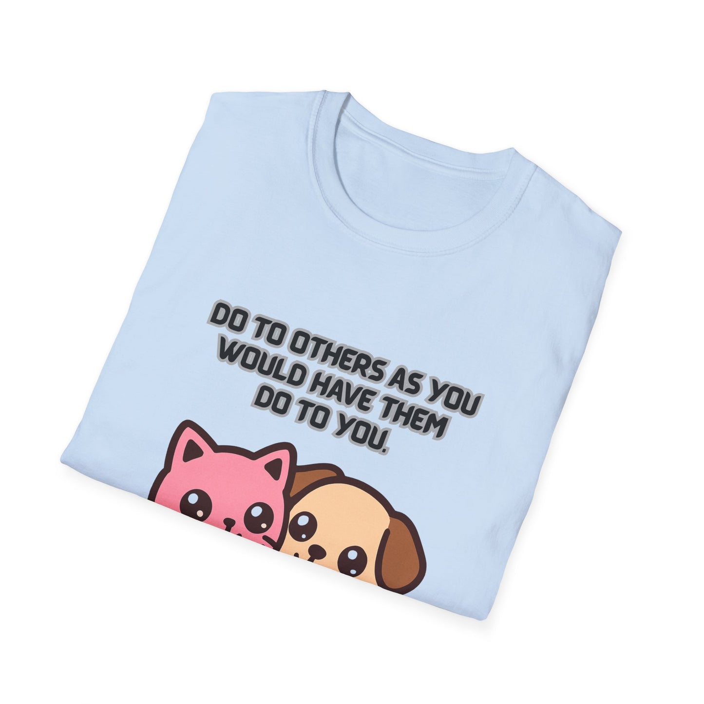 Do To Others Cute Animals Friendship T-Shirt Luke 6:31