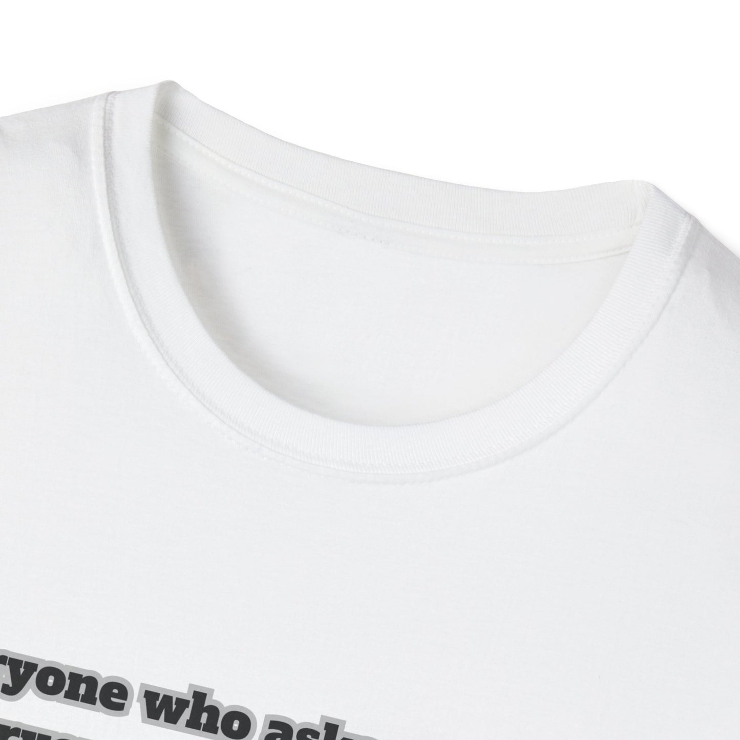 Receive, Find, Knock Unisex Softstyle T-Shirt Matthew 7:8