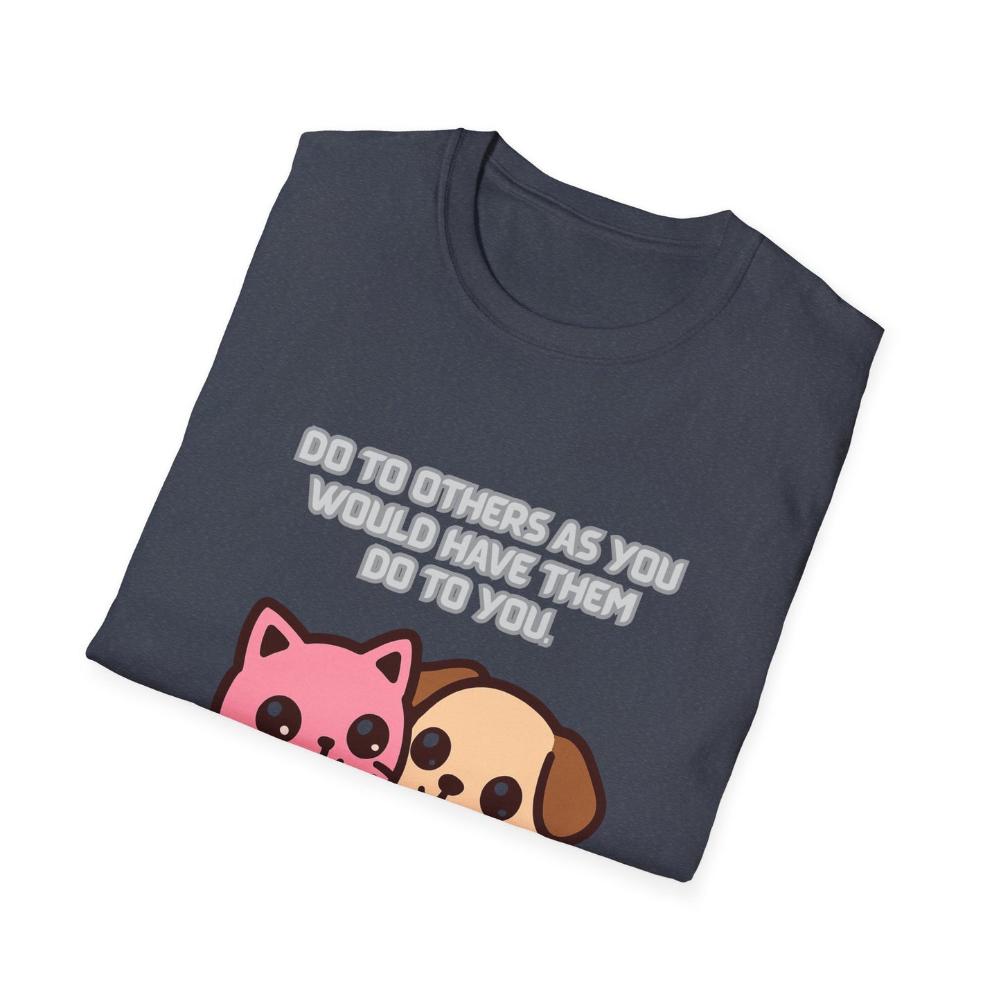 Do To Others Cute Animals Friendship T-Shirt Luke 6:31