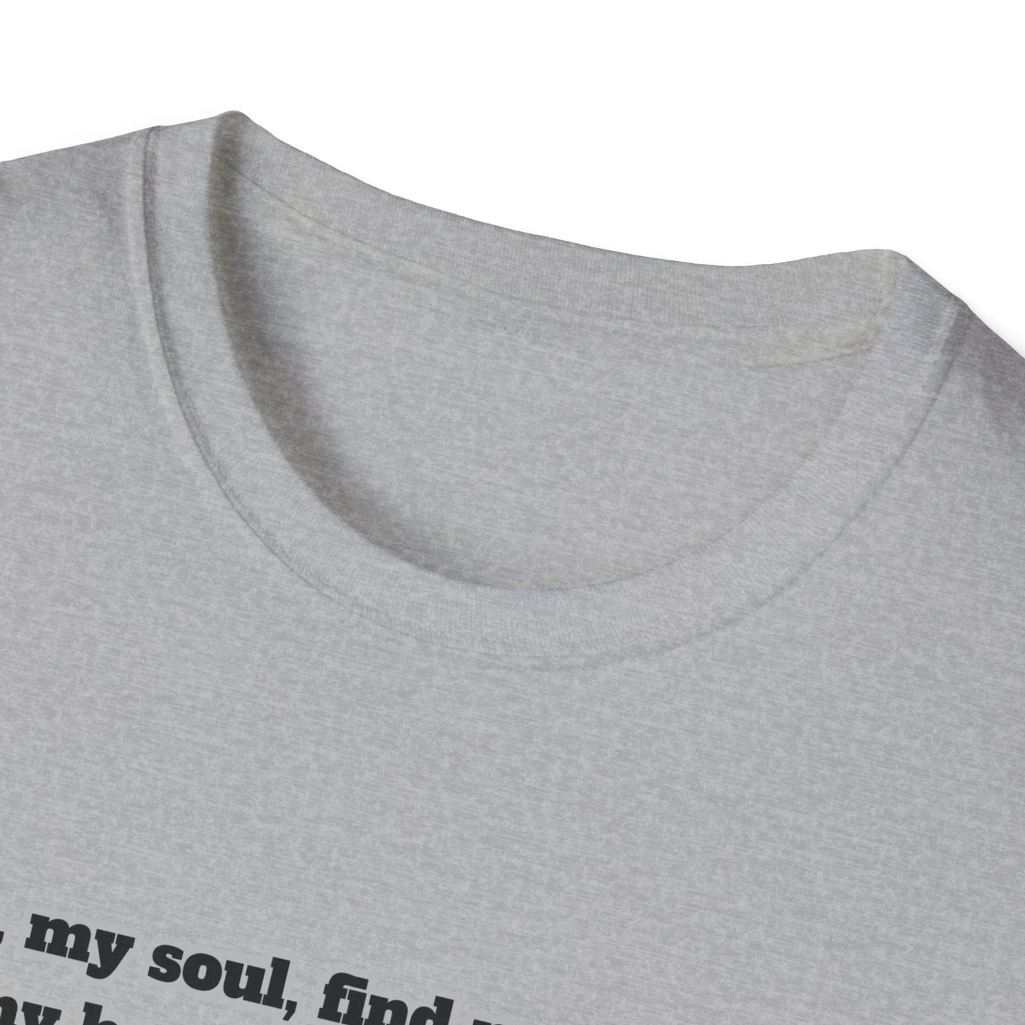 Rest In God Unisex Softstyle T-Shirt Psalm 62:5