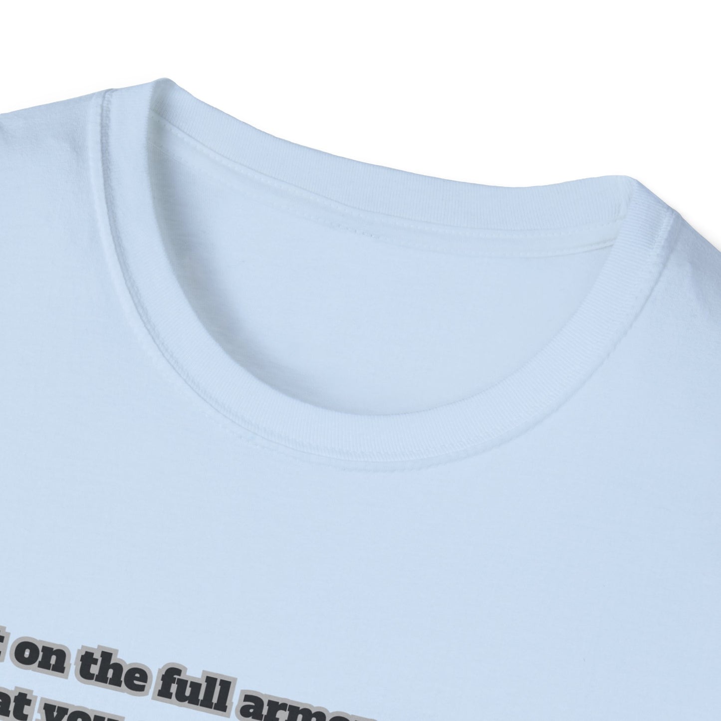 Armor of God Explained Unisex Softstyle T-Shirt Ephesians 6:11