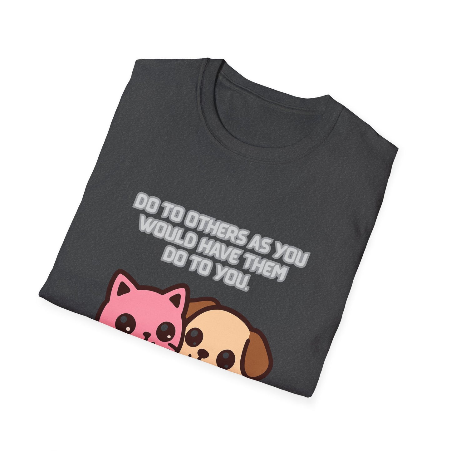 Do To Others Cute Animals Friendship T-Shirt Luke 6:31