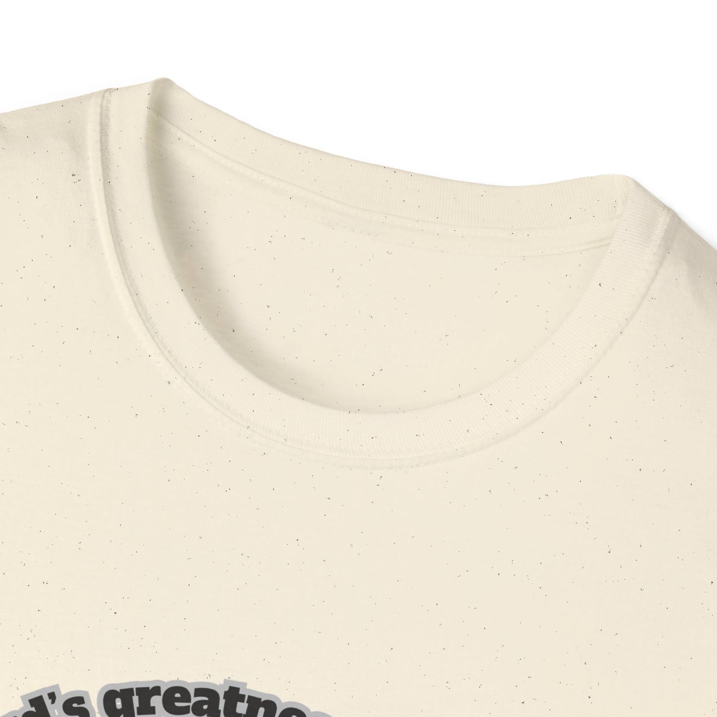 Tell Of The Lords Greatness Faith-Inspired Unisex T-Shirt: Psalm 34:3 Fish Design