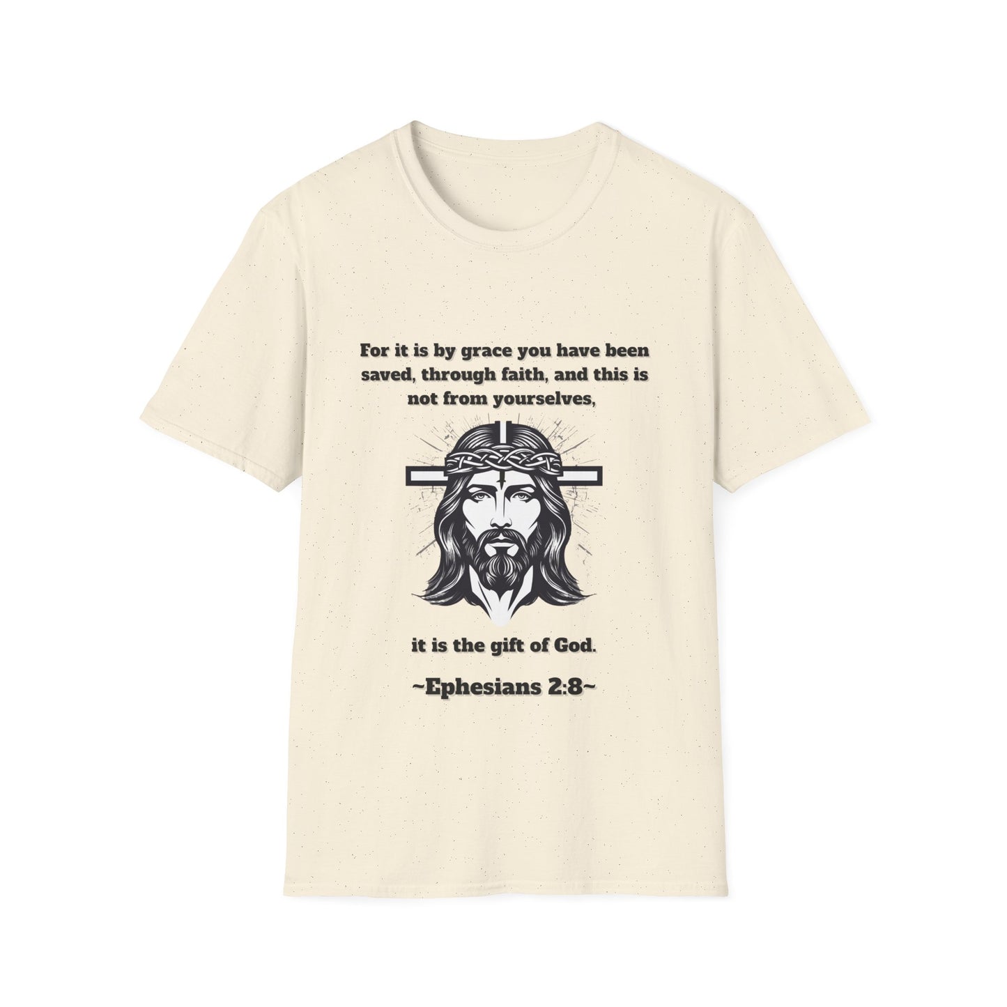 Grace Is A Gift From God Inspirational Christian Quote T-Shirt - Ephesians 2:8