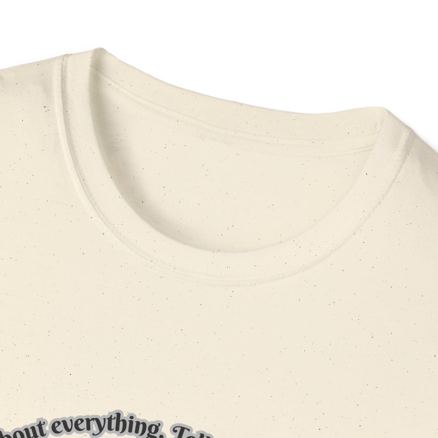 Don't Worry ~ Pray Inspirational Unisex Softstyle T-Shirt with Philippians 4:6 Design