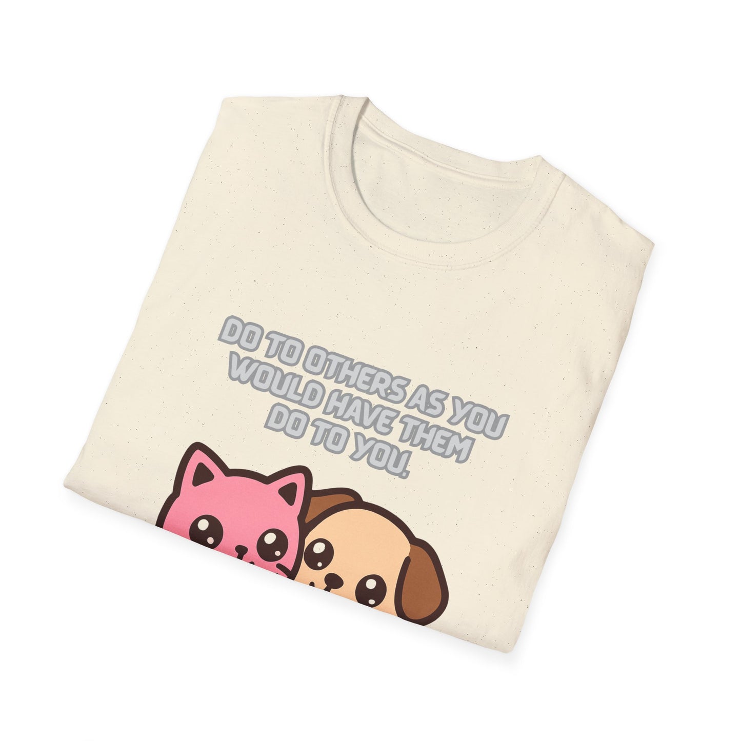 Do To Others Cute Animals Friendship T-Shirt Luke 6:31