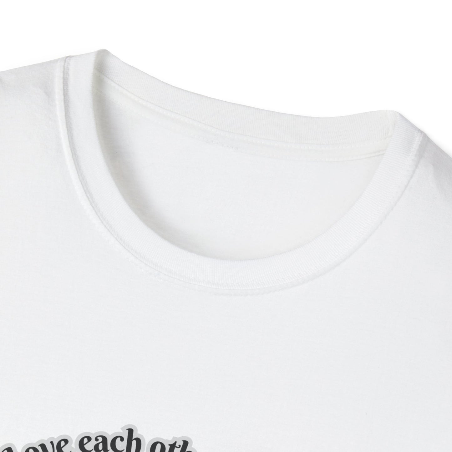 Love Each Other Commandment Unisex Softstyle T-Shirt John 15:12