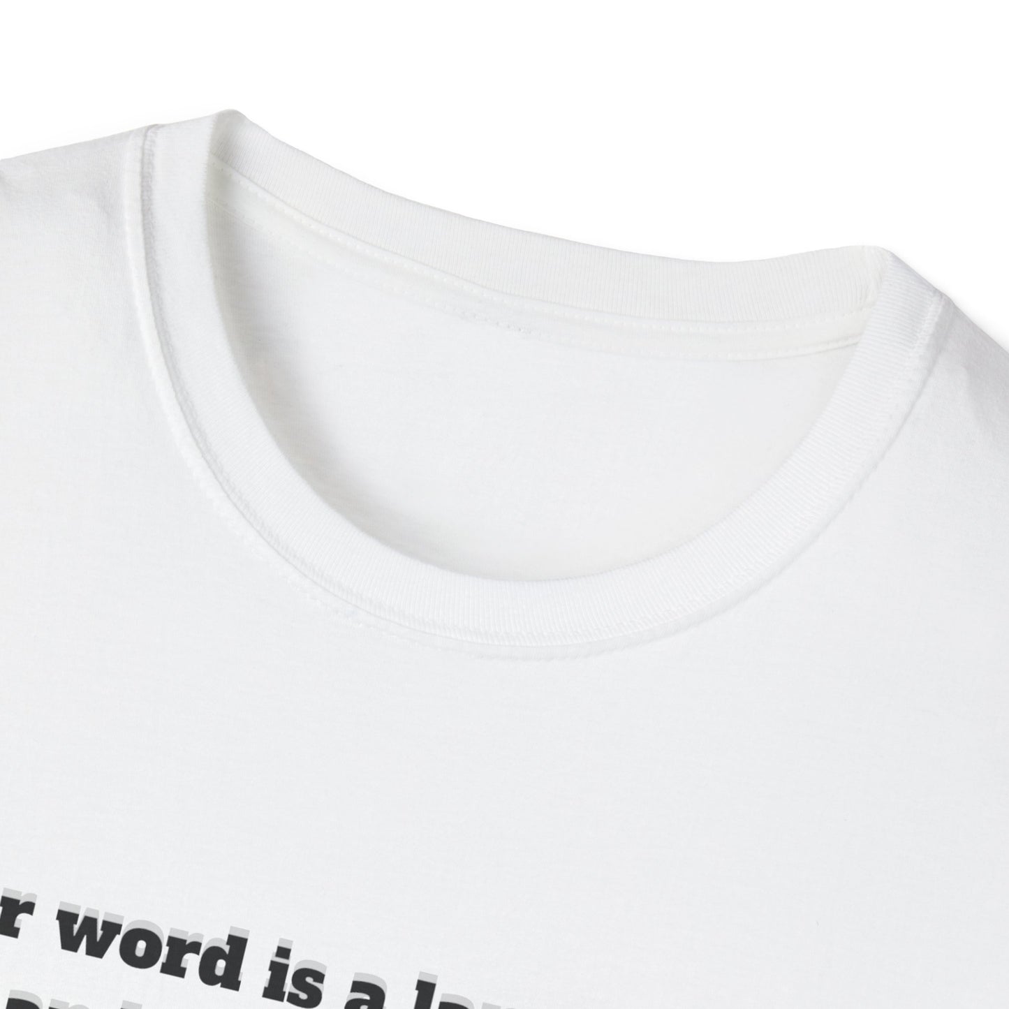 Light On My Path Inspirational Quote T-Shirt Psalm 119:105