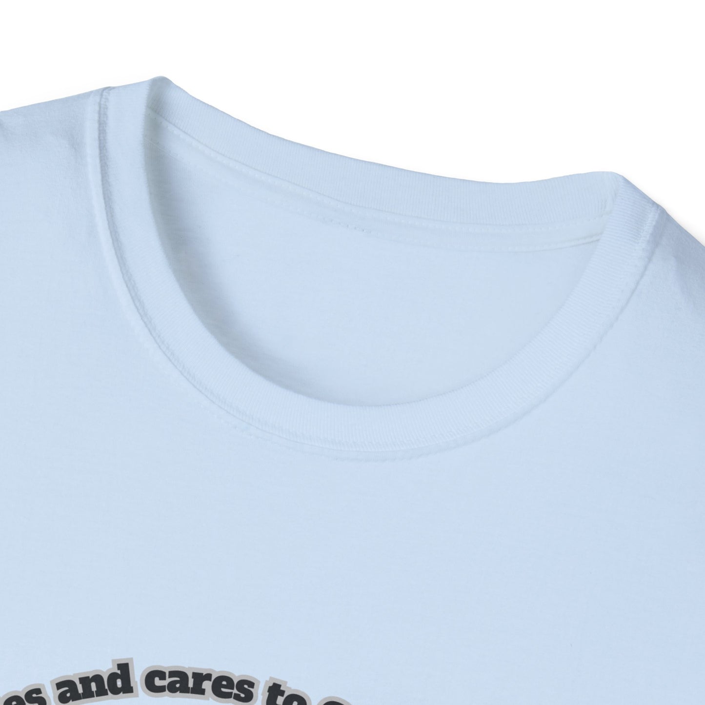Worries And Cares Nature-Inspired Unisex T-Shirt with 1Peter 5:7 Design