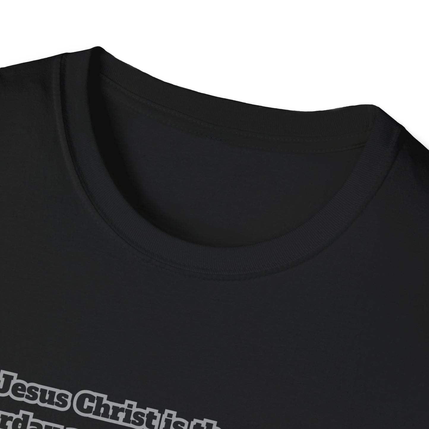 Christ Is The Same Inspirational Jesus T-Shirt | Unisex Softstyle Tee with Scripture Hebrews 13:8