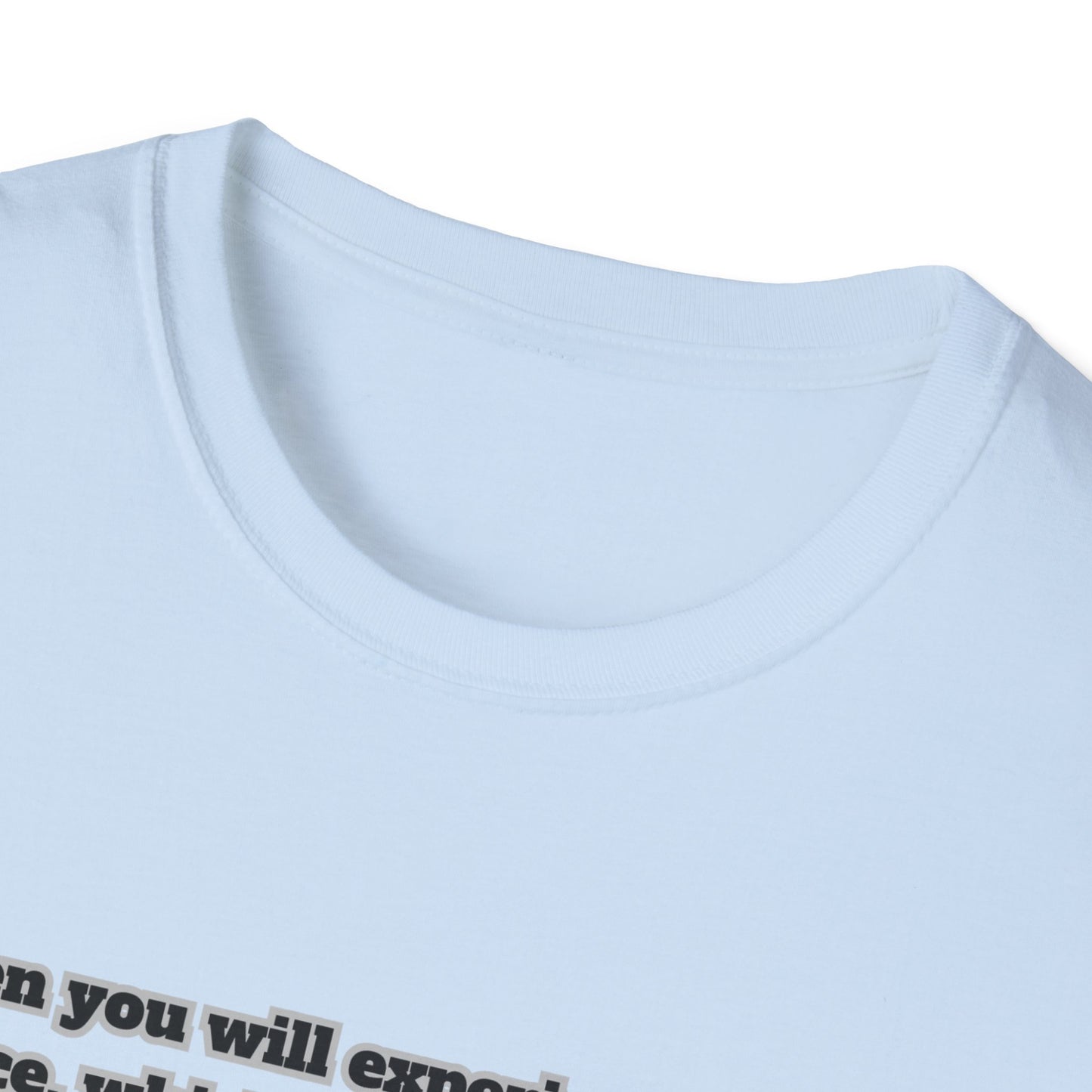 Gods Peace Guard Your Heart Inspirational Unisex Softstyle T-Shirt with Philippians 4:7 Design