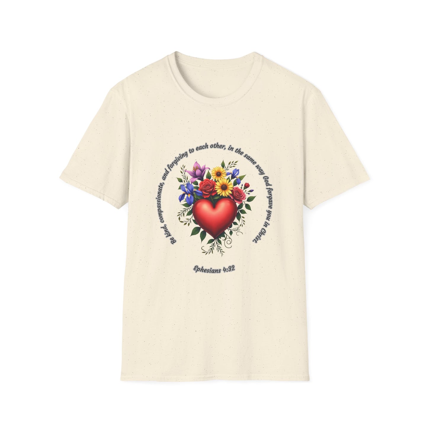 Be Kind to Each Other Unisex Softstyle T-Shirt Ephesians 4:32