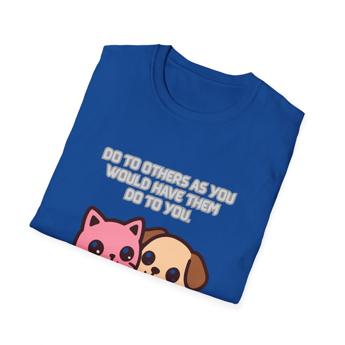Do To Others Cute Animals Friendship T-Shirt Luke 6:31
