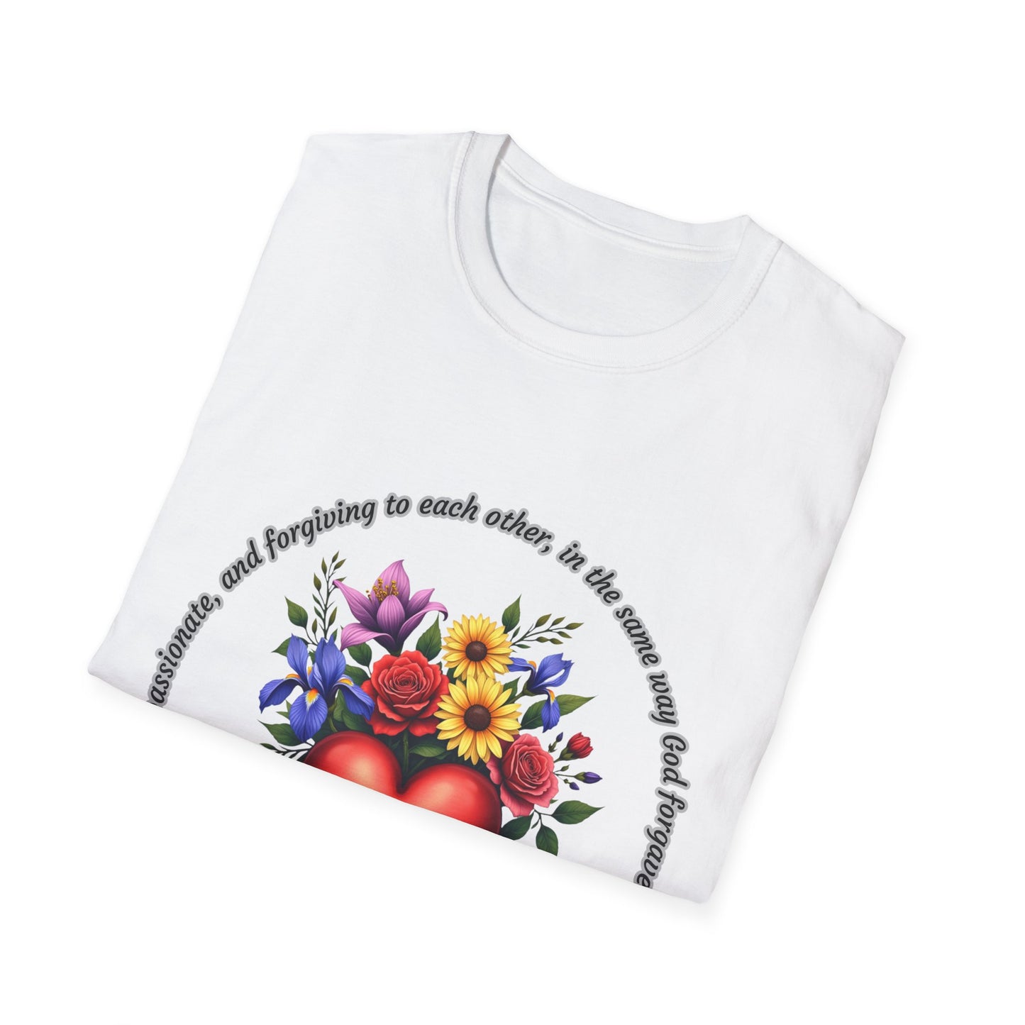 Be Kind to Each Other Unisex Softstyle T-Shirt Ephesians 4:32