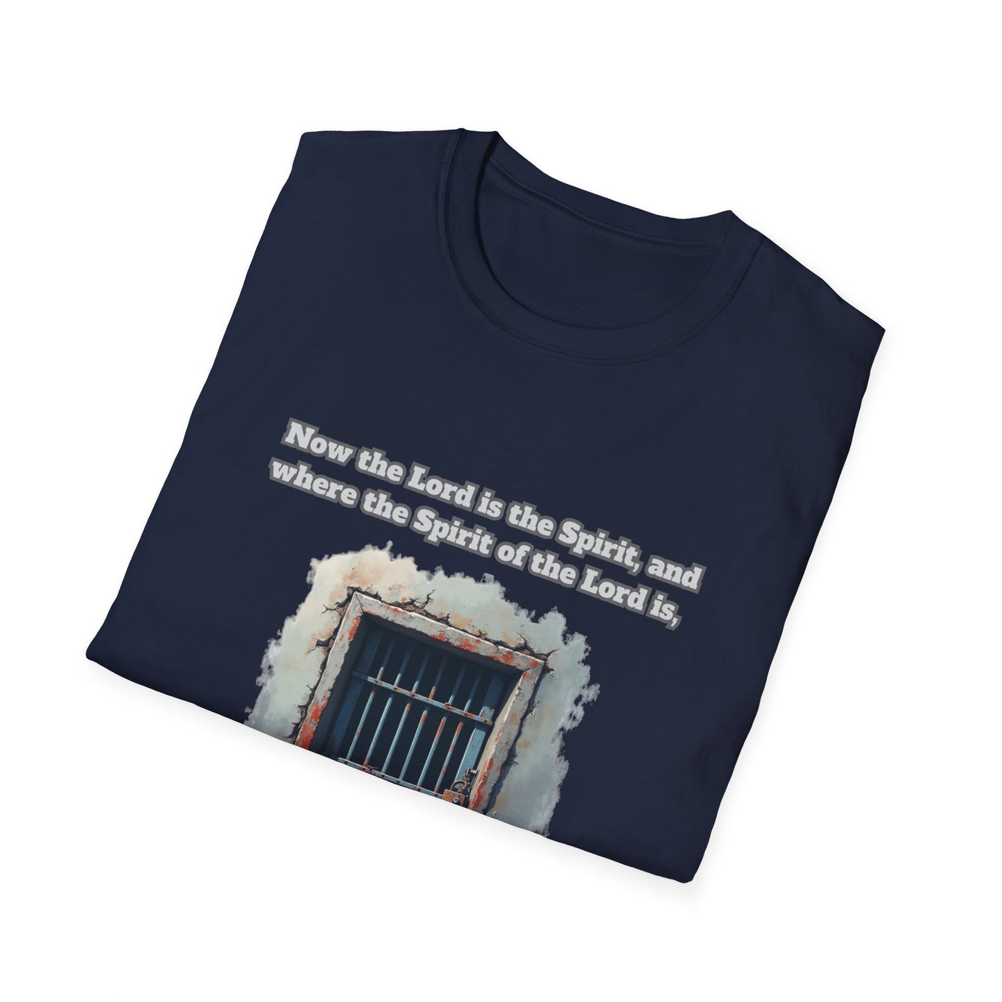 Freedom in the Spirit Unisex Softstyle T-Shirt 2Corinthians 3:17
