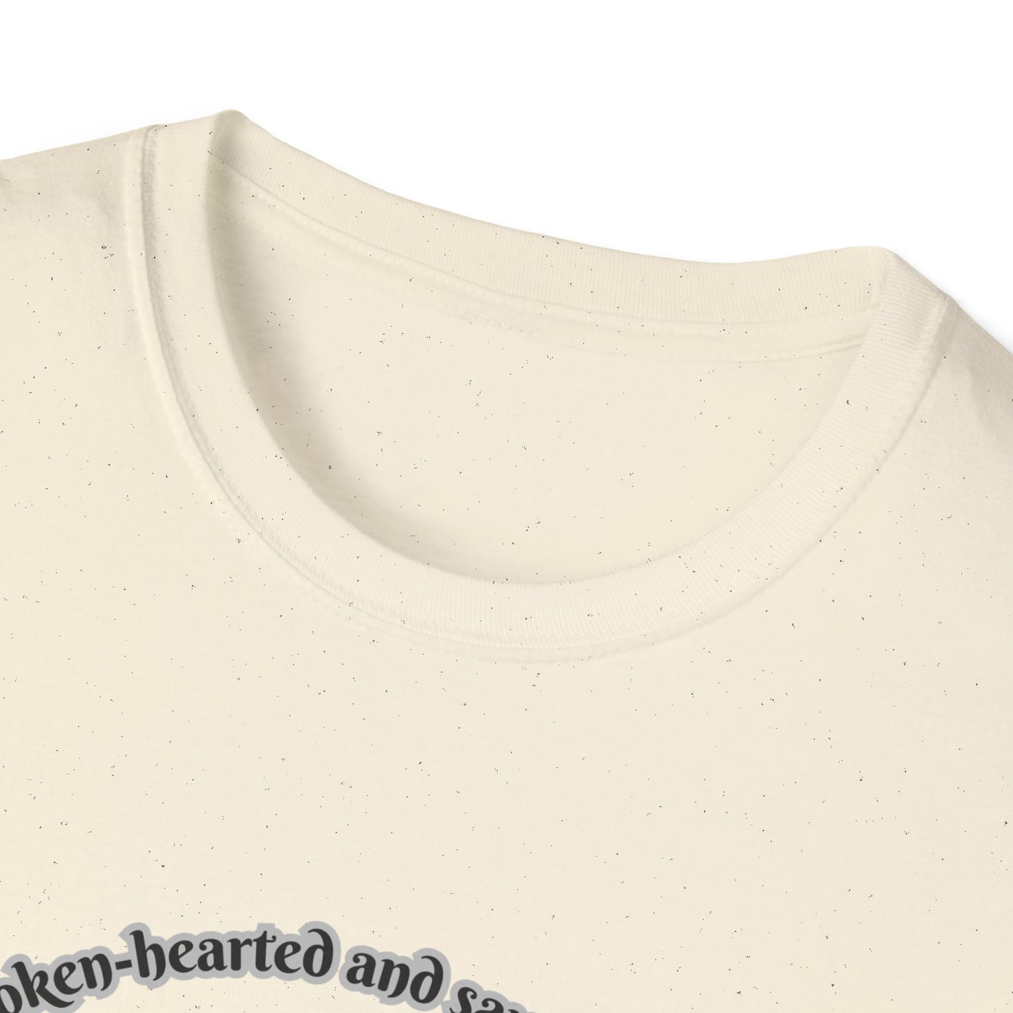 Broken Heart/Spirit Graphic T-Shirt for Healing and Empowerment Psalm 34:18