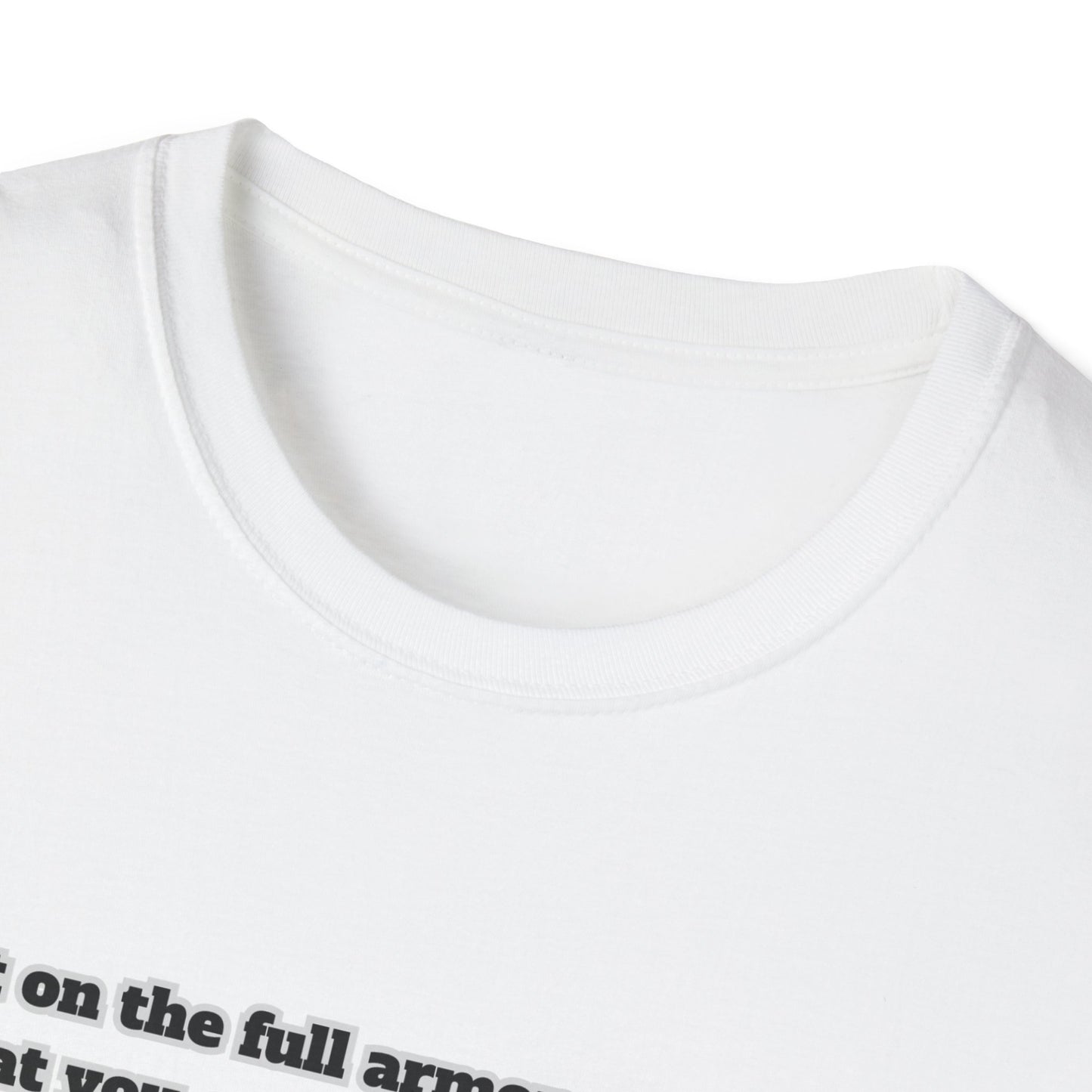 Armor of God Explained Unisex Softstyle T-Shirt Ephesians 6:11