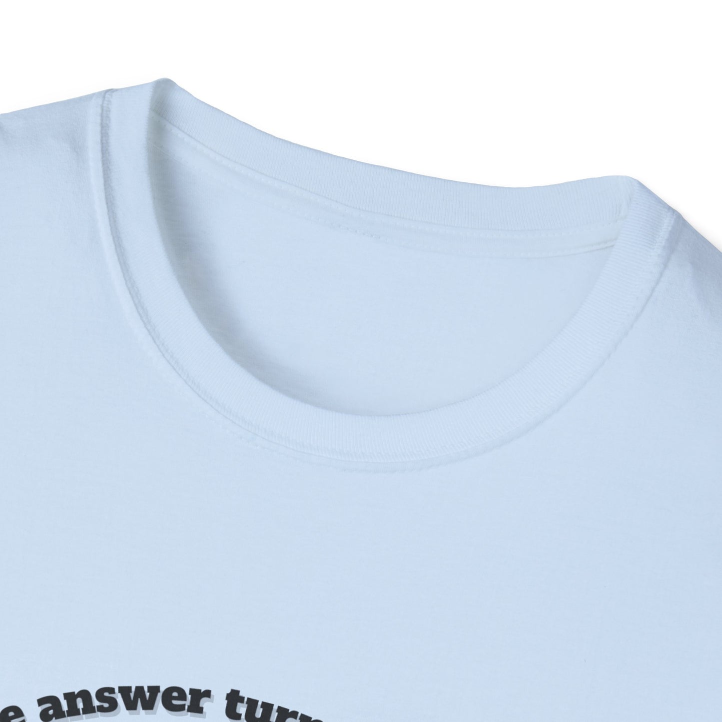 Gentle Answer Inspirational Dove T-Shirt - Proverbs 15:1 - Unisex Softstyle Tee
