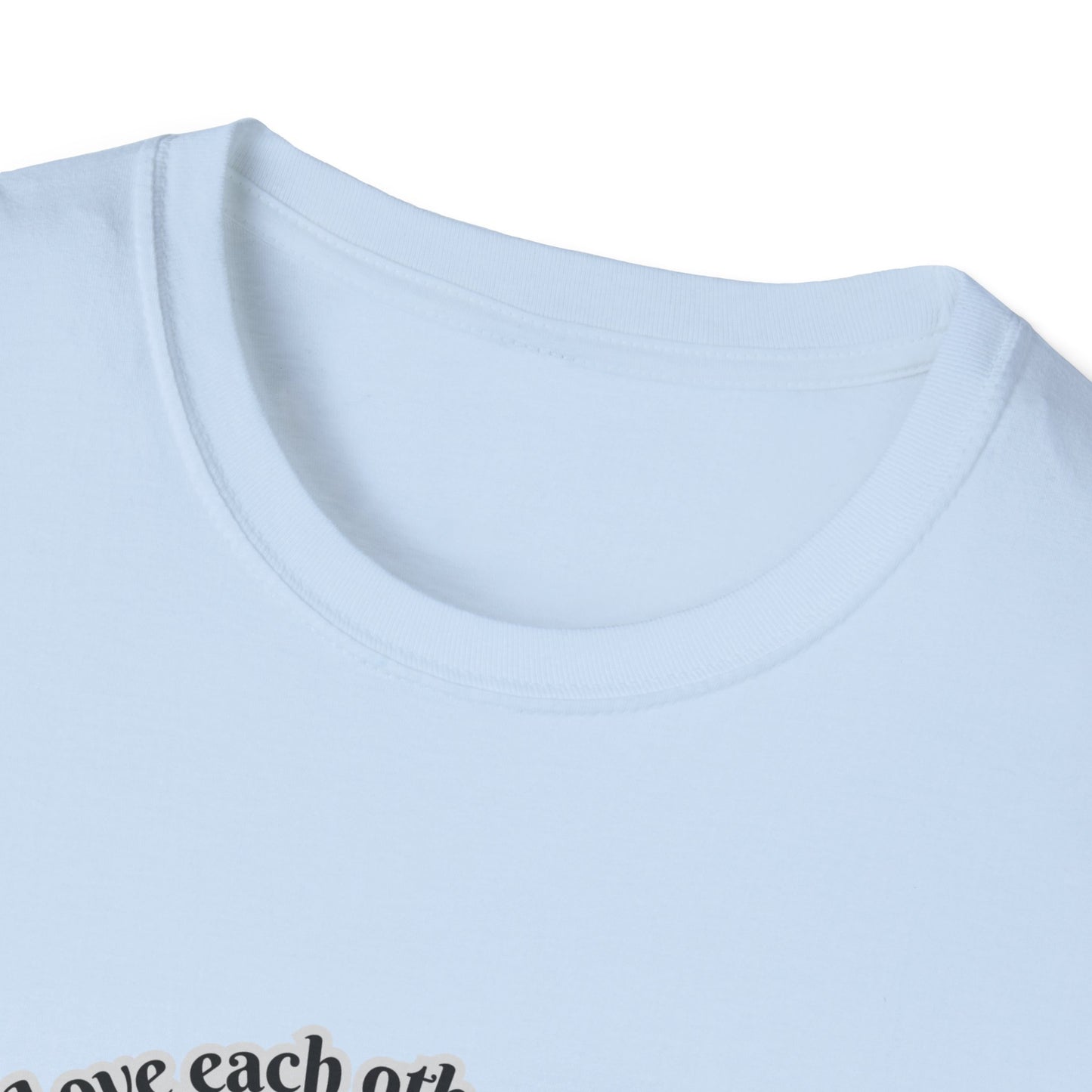 Love Each Other Commandment Unisex Softstyle T-Shirt John 15:12