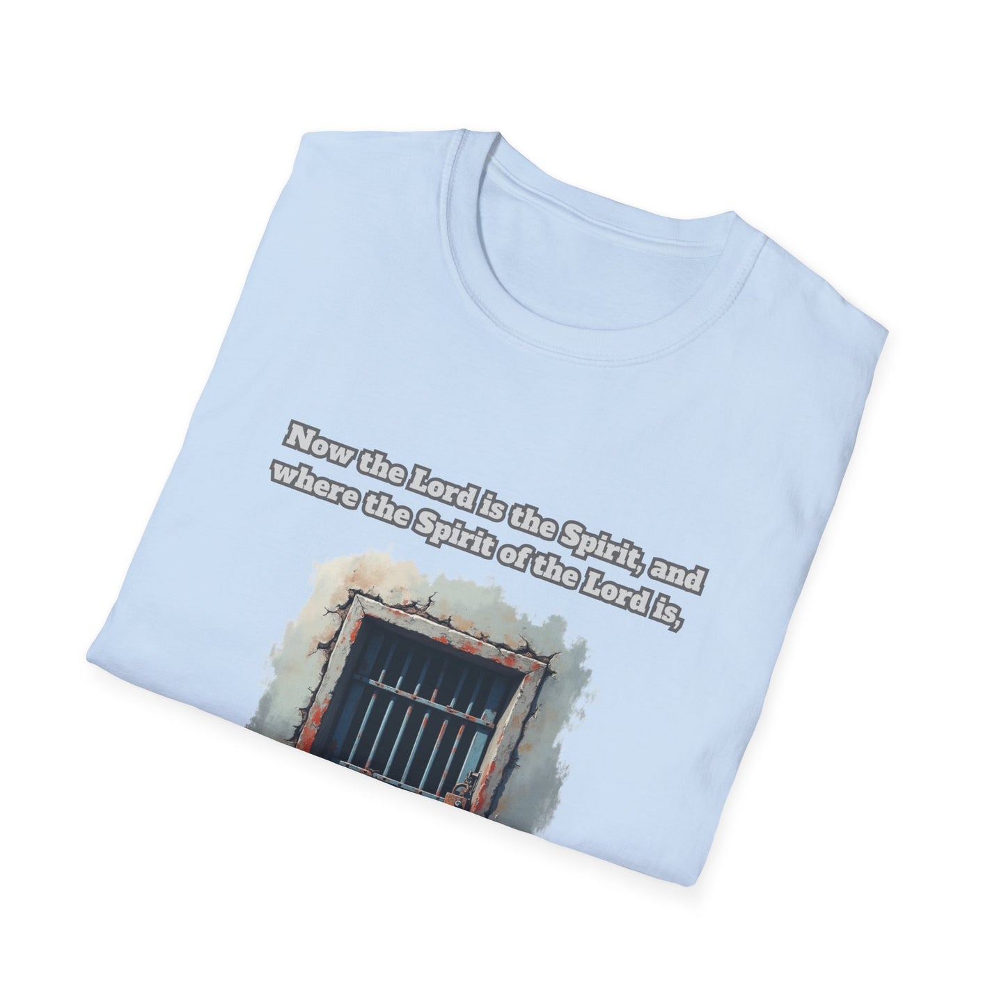 Freedom in the Spirit Unisex Softstyle T-Shirt 2Corinthians 3:17