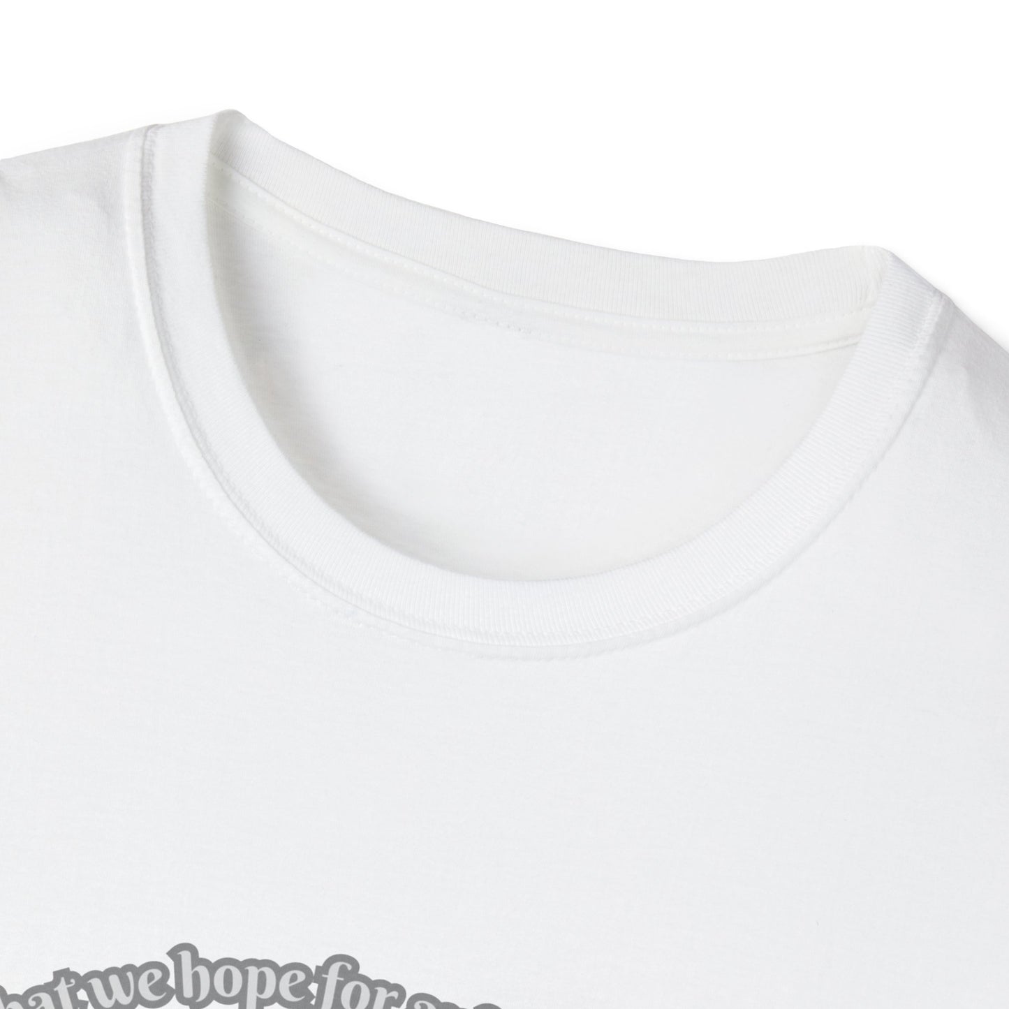 Faith is Confidence In Hope Eco-Friendly Vibes Unisex T-Shirt Hebrews 11:1