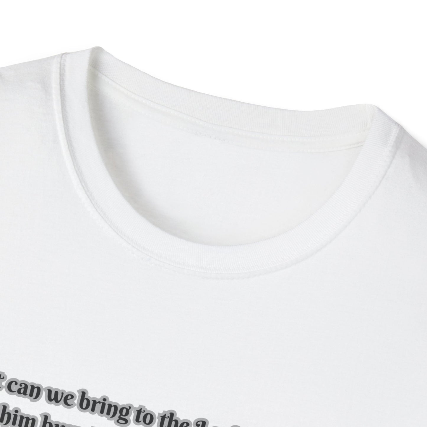 What Can We Bring Inspirational Quote Unisex Softstyle T-Shirt Micah 6:6