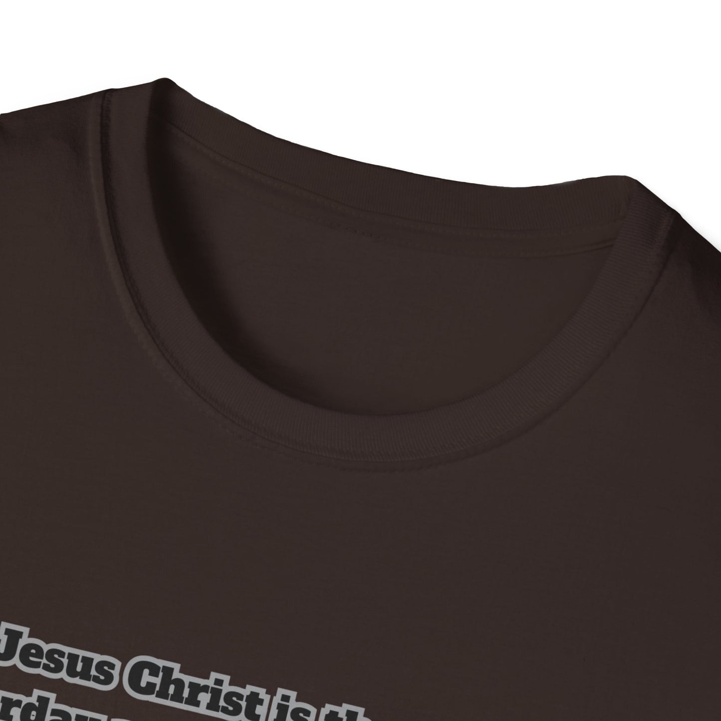 Christ Is The Same Inspirational Jesus T-Shirt | Unisex Softstyle Tee with Scripture Hebrews 13:8