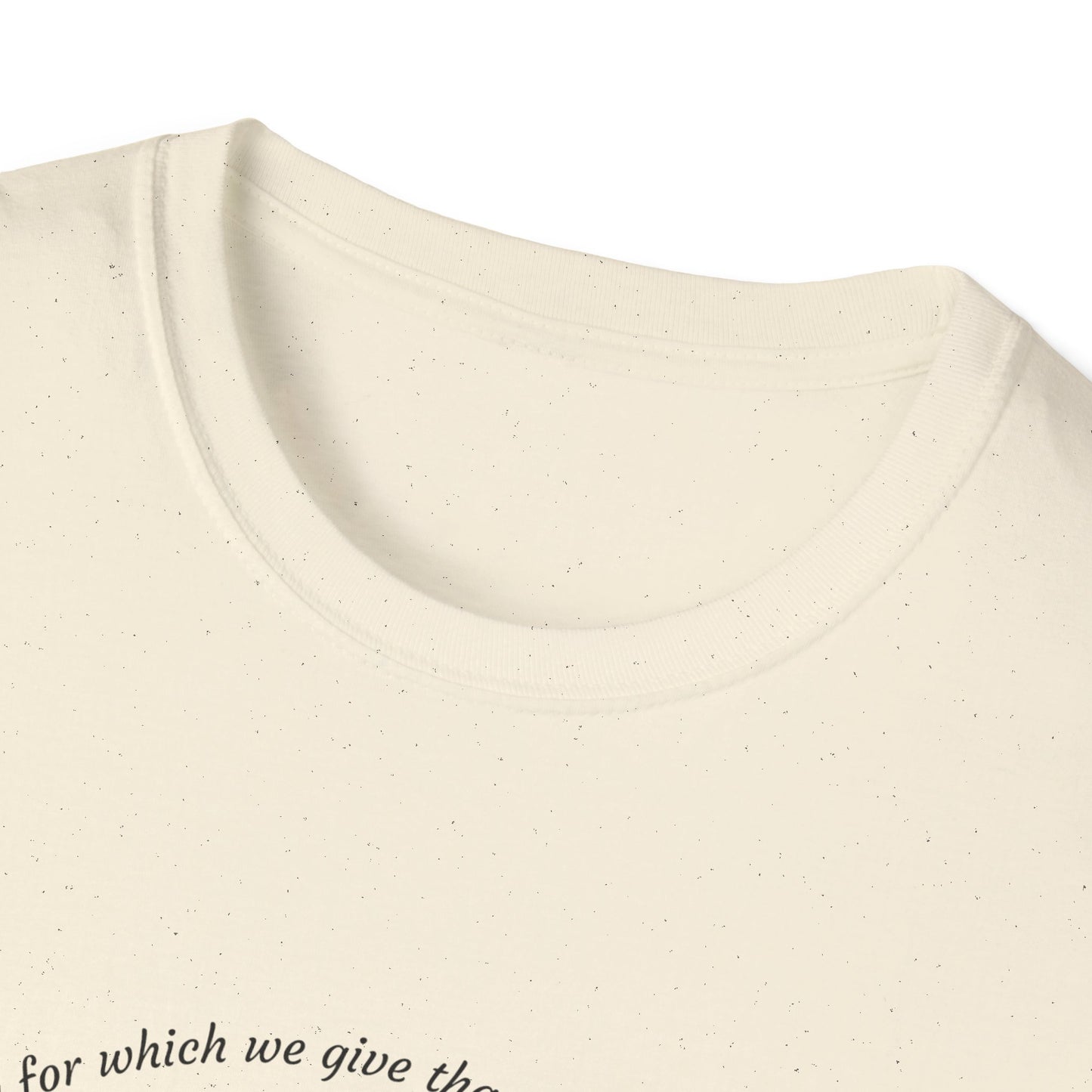 Body and Blood Faith-Inspired Unisex Softstyle T-Shirt - 1 Corinthians 10:16